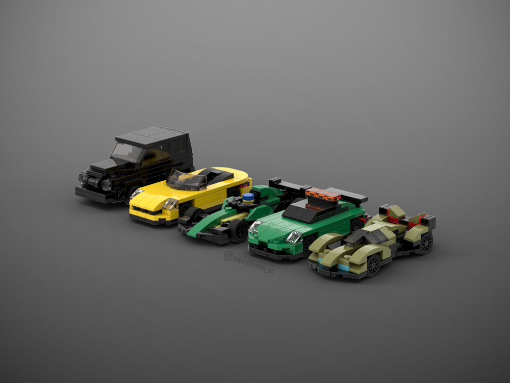 Rebrickable LEGO Speed Champions mini builds 3