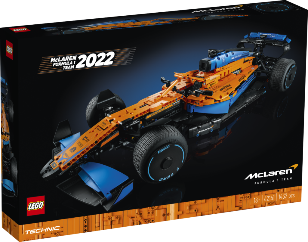 LEGO Technic 42141 McLaren Formula 1 Race Car 1 1024x804