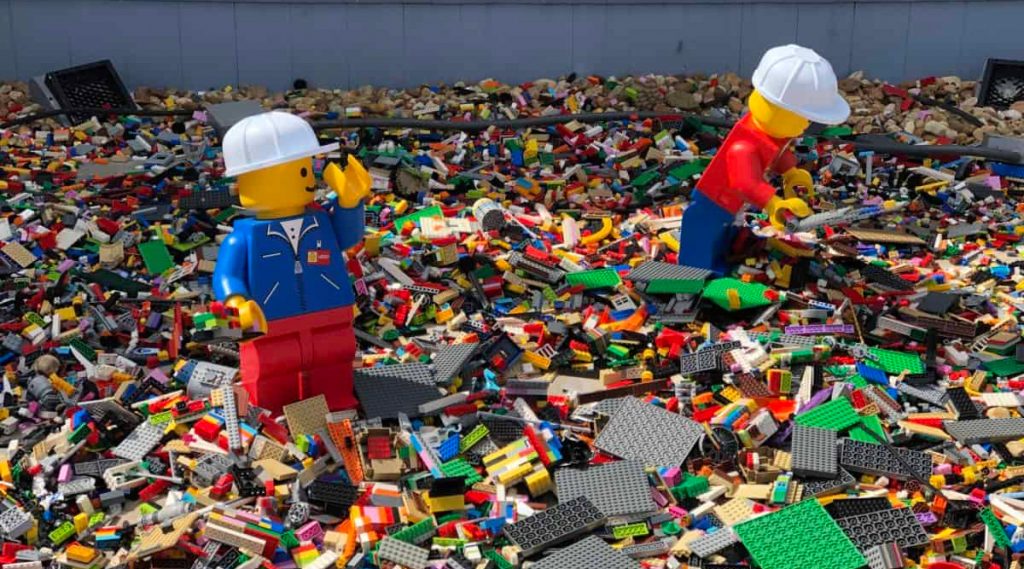 Disney Springs LEGO Store unveils massive mouse monument