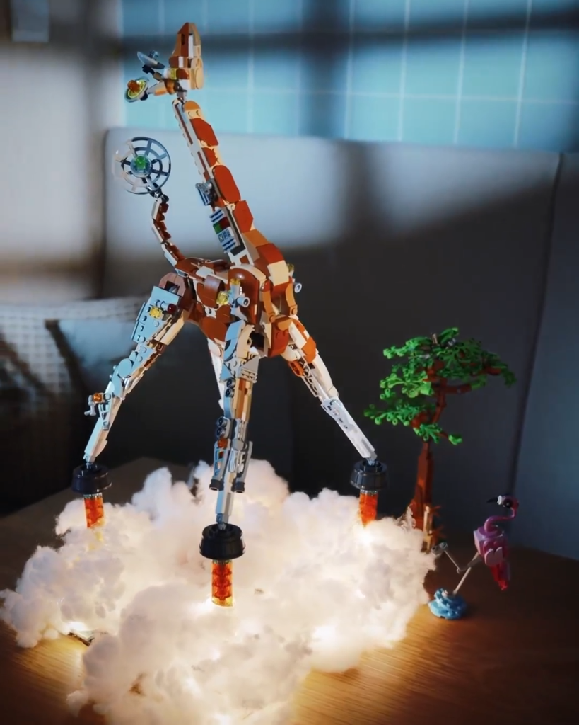 lego giraffe space remix 819x1024