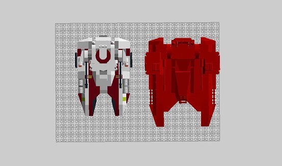 LEGO Star Wars 7679 75182 75342 Republic Fighter Tank comparison 2