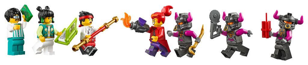LEGO Monkie Kid 80011 Red Sons Inferno Truck 7