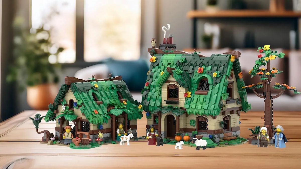 Fantasy LEGO fan designer turns their hand to a witchy forest home