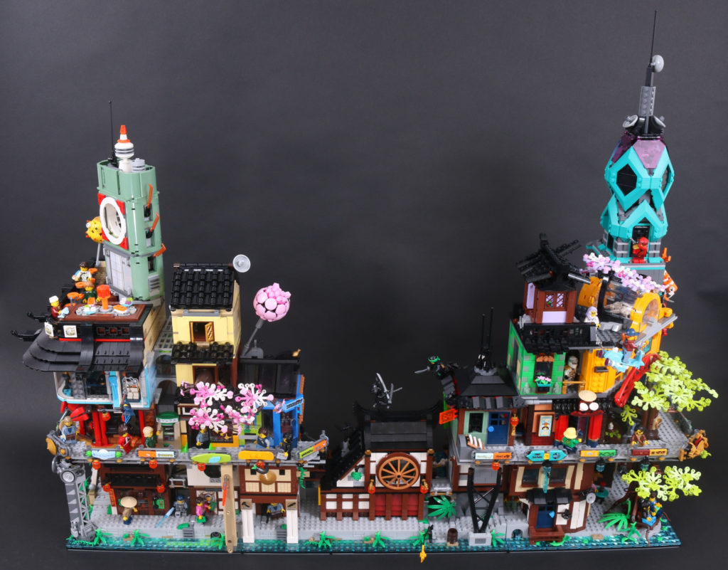 LEGO NINJAGO 71741 NINJAGO City Gardens review 6
