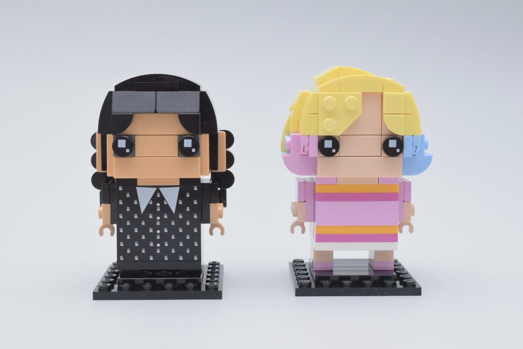 LEGO BrickHeadz 40750 Wednesday Enid review 1 1024x683