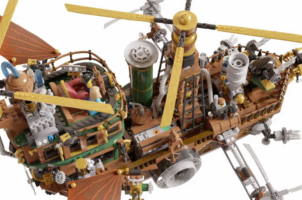 Steampunk Skyship LEGO Ideas 4 1024x677