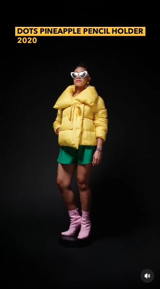 Pineapple fashion shot 2