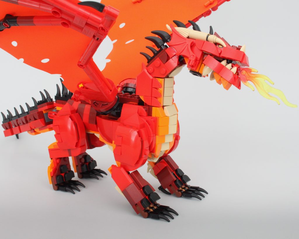LEGO Ideas 21348 red dragons tale dungeons and dragons review 193 1024x819