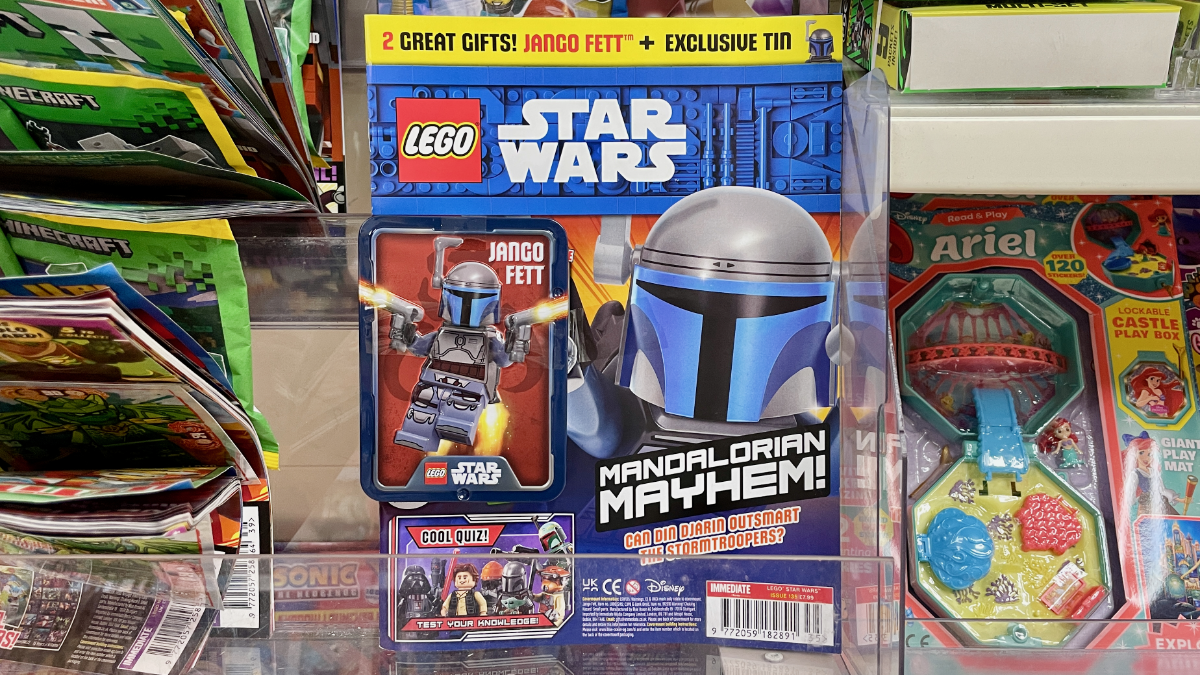LEGO Star Wars magazine with double Jango Fett tins out now