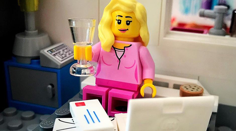 Brick Pic of the Day: Splendid isolation