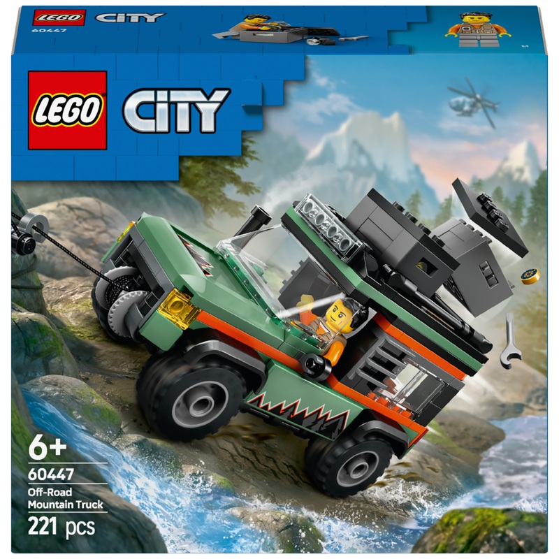LEGO City 60447 Off Road Mountain Truck box front