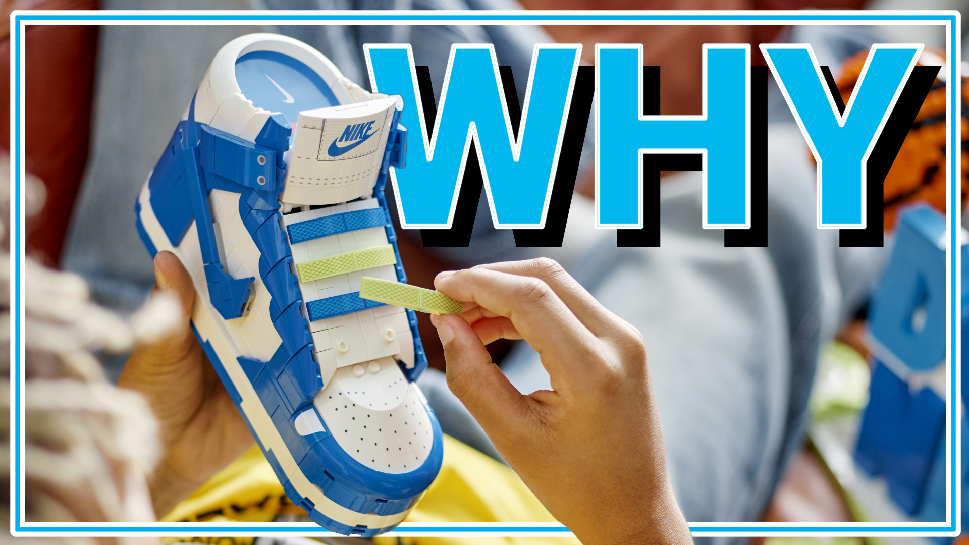 Why Nike Dunk is the perfect LEGO shoe choice