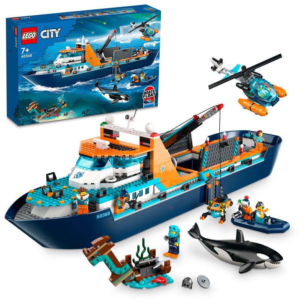 LEGO City 60368 Arctic Research Ship 1