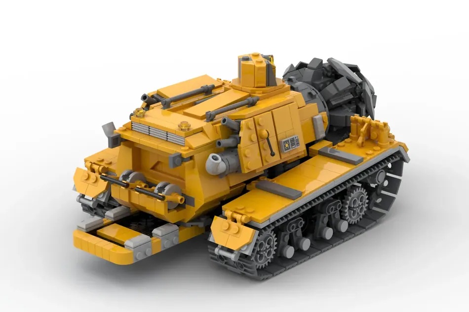 LEGO Ideas Deep Rock Galactic Drilldozer 3