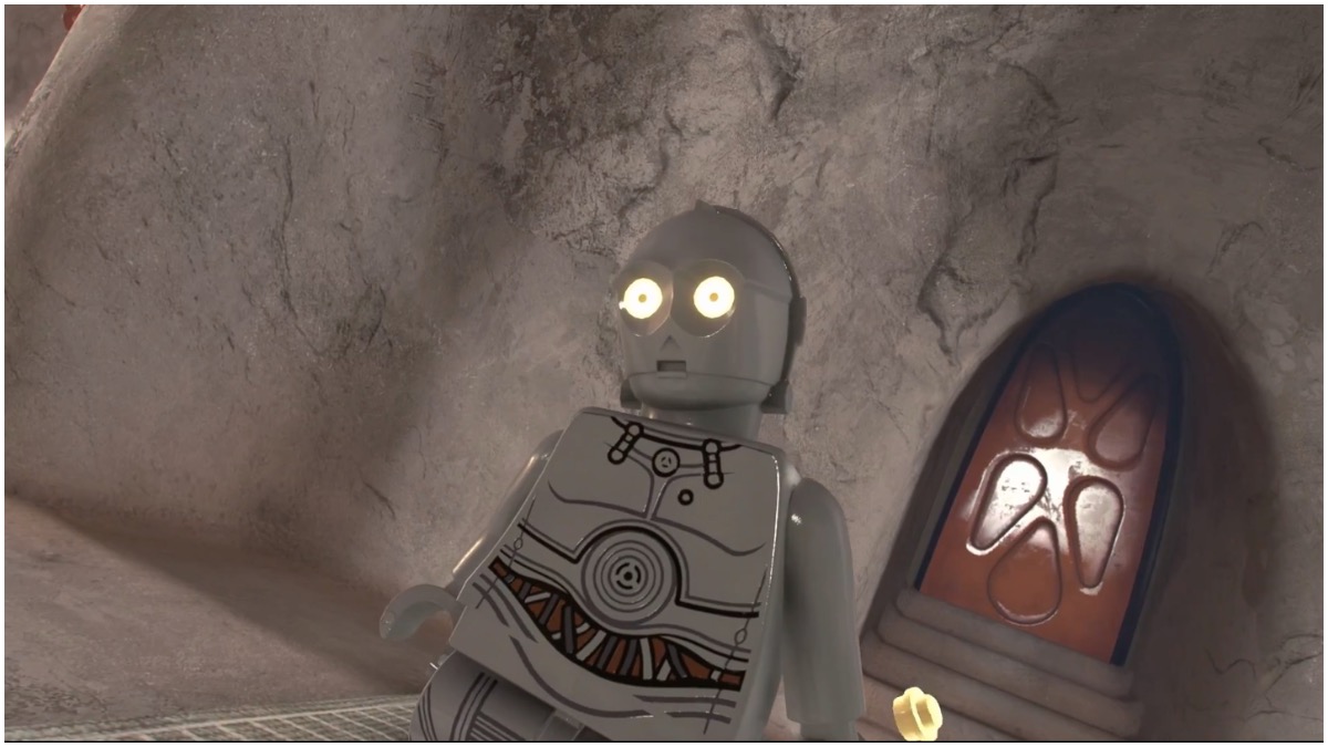 There's a creepy ghost droid in LEGO Star Wars: The Skywalker Saga