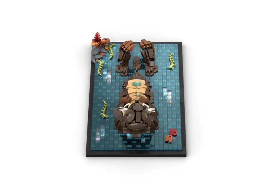 LEGO Ideas Floating Sea Otter 4