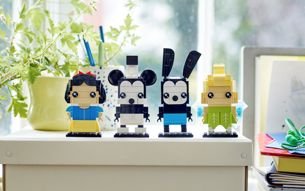 Celebrate the 100th anniversary of Disney with new LEGO BrickHeadz