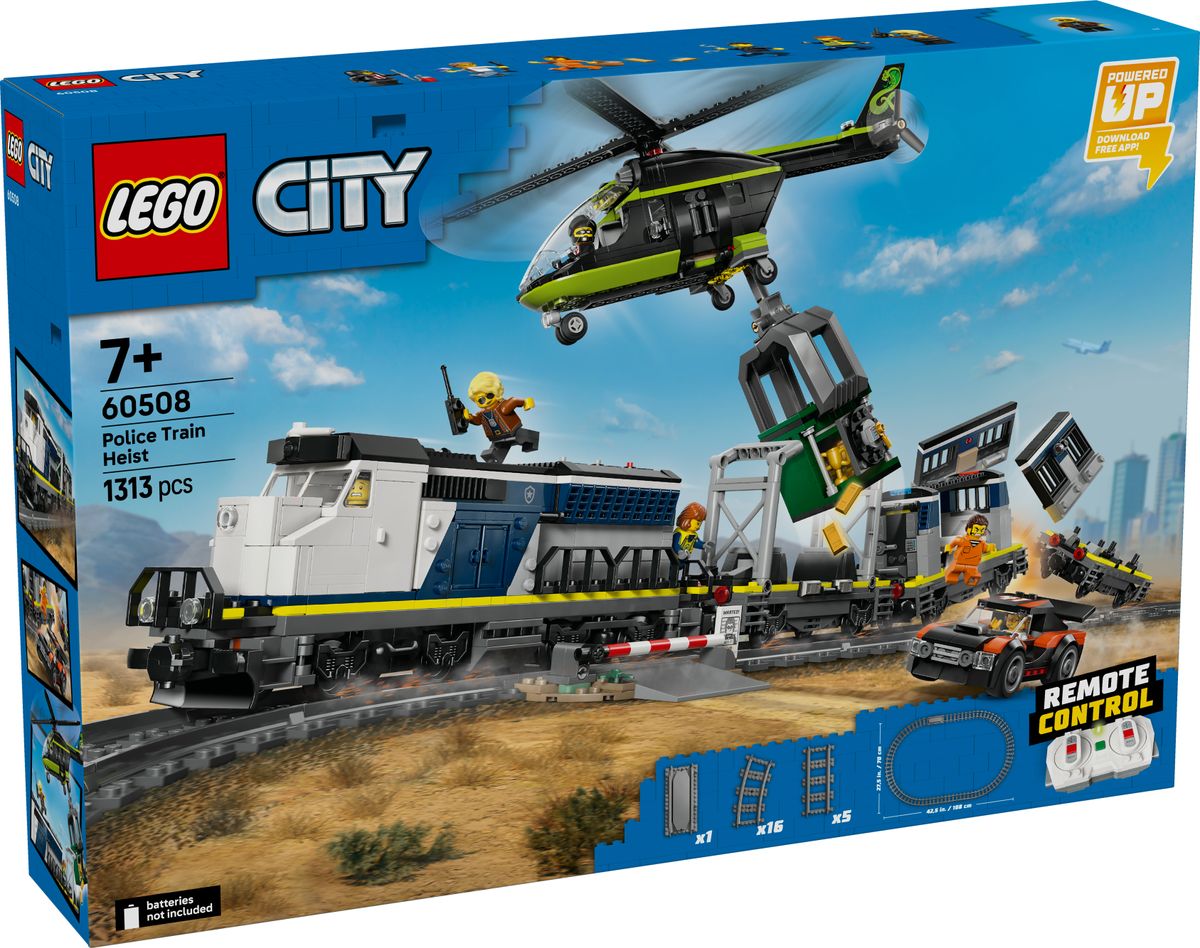 LEGO City 60508 Police Train Heist 2