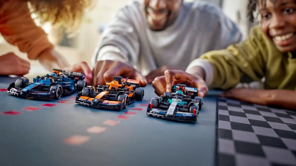 LEGO explains why you won't see any current Formula 1 drivers in 2025