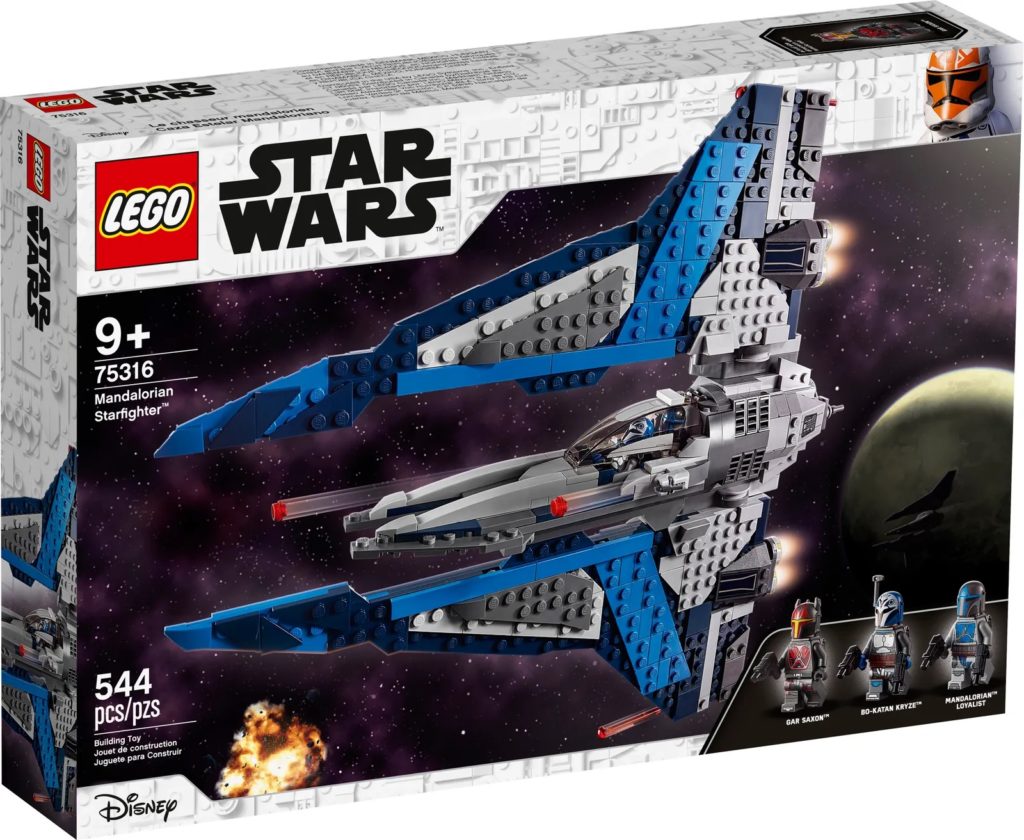 LEGO Star Wars 75316 Mandalorian Starfighter 1