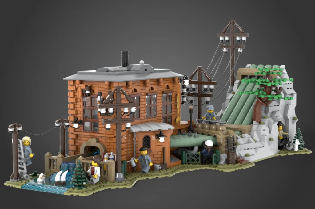 LEGO Hydroelectric Power Plant 1 1024x682