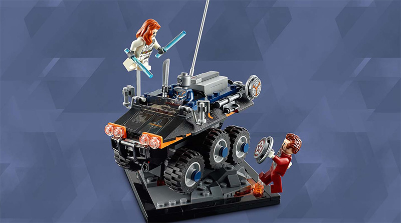 LEGO Marvel 77905 Taskmaster's Ambush on sale at LEGOLAND Discovery Centre