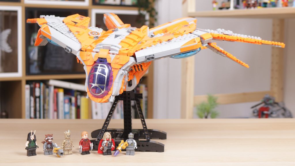 LEGO Marvel Super Heroes 76193 The Guardians Ship critique review rebuild title 1024x576