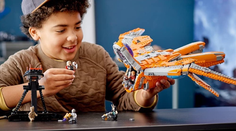 First look at LEGO Marvel 76193 The Guardians' Ship