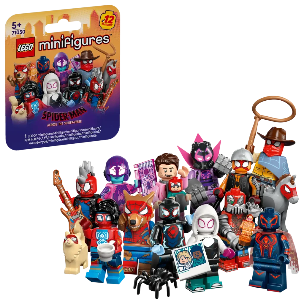 LEGO Collectible Minifigures 71050 Spider Man Across the Spider Verse 2 1024x1024