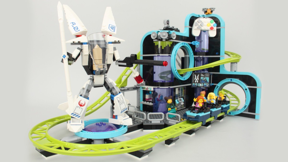 LEGO City 60421 Robot World Roller-Coaster Park review