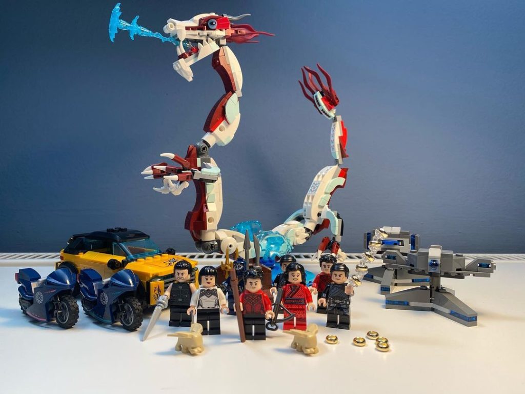 LEGO Marvel 76176 Escape from the Ten Rings spotted 2