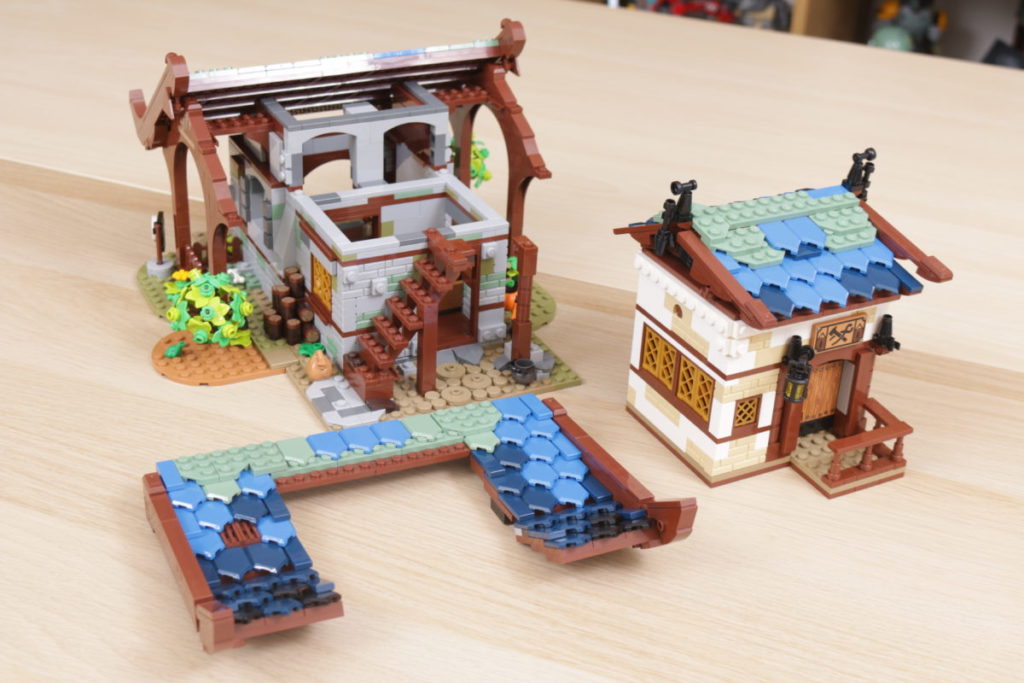 Rebuilding LEGO Ideas 21318 Medieval Blacksmith with Rebrickable 34 1024x683