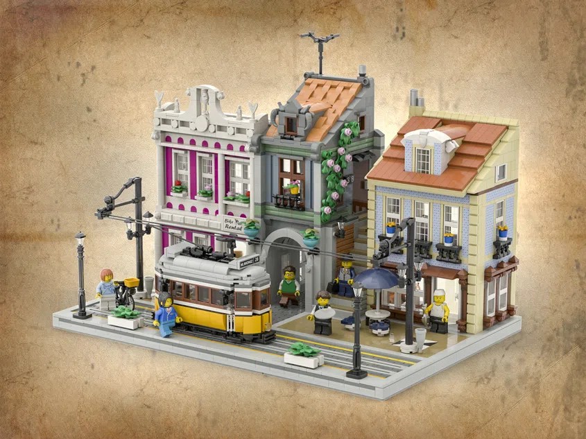 LEGO Ideas lisbon tram 1