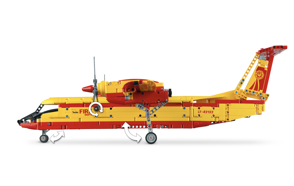 LEGO Technic 42152 Firefighter Aircraft 2 1024x649