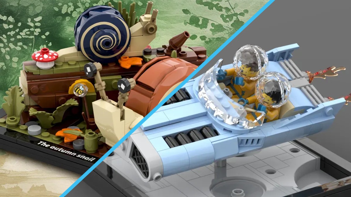 LEGO Ideas Autumn Snails and Moon Car rumoured for July