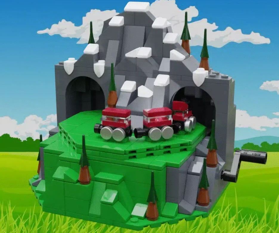 LEGO Ideas steam train
