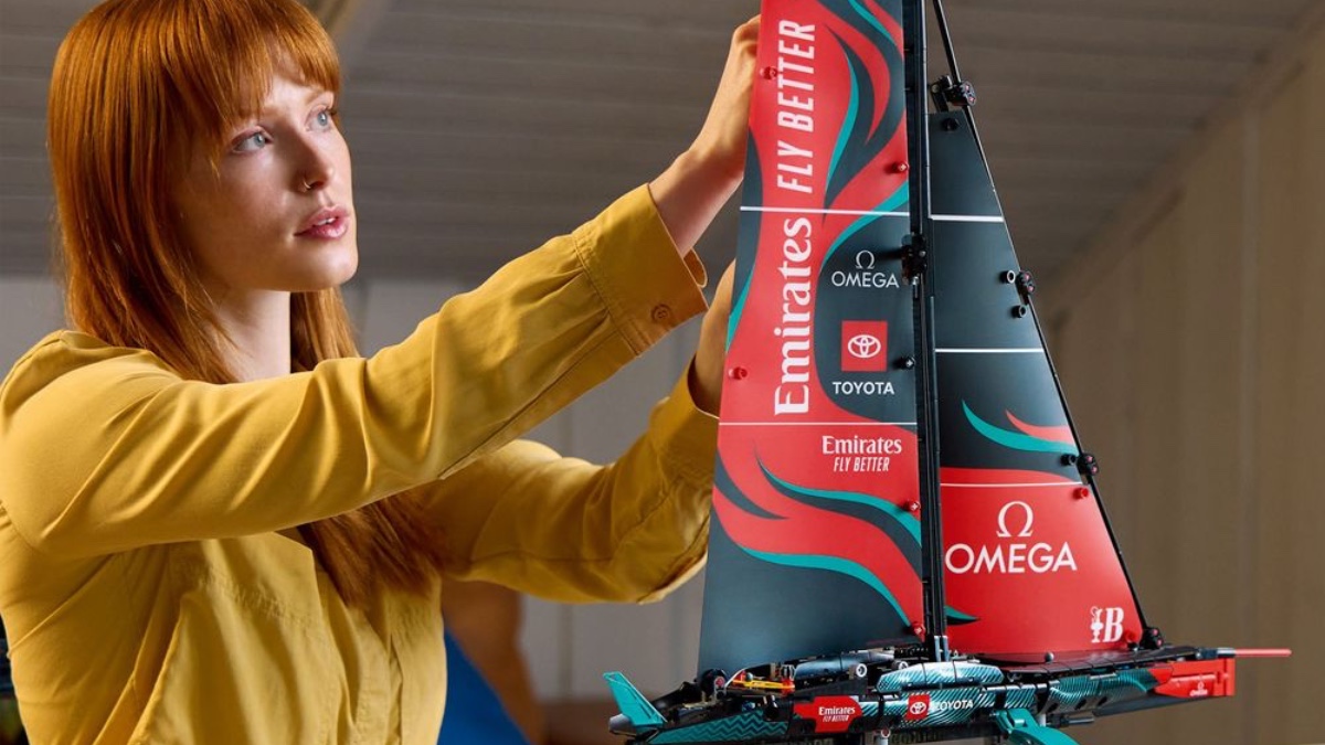 LEGO Technic 42174 Emirates Team New Zealand AC75 Racing Yacht revealed