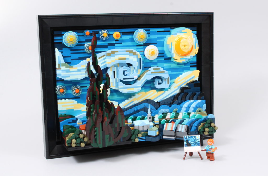 LEGO Ideas 21333 The Starry Night review 8 1024x674