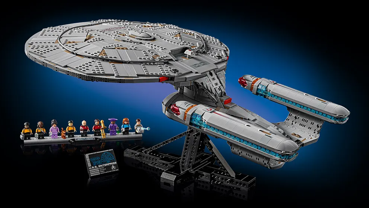Why did LEGO start with Star Trek: The Next Generation?