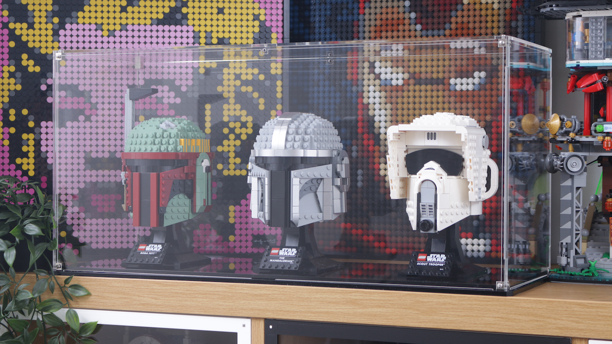 How to display a LEGO Star Wars Helmet Collection