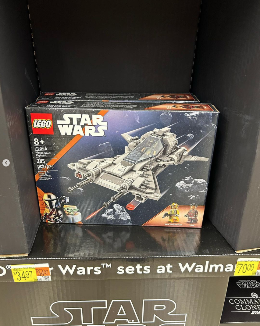 Walmart LEGO Star Wars store display 3
