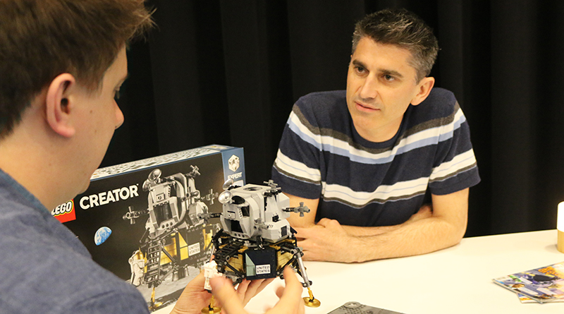 Designing LEGO Creator Expert 10266 NASA Apollo 11 Lunar Lander