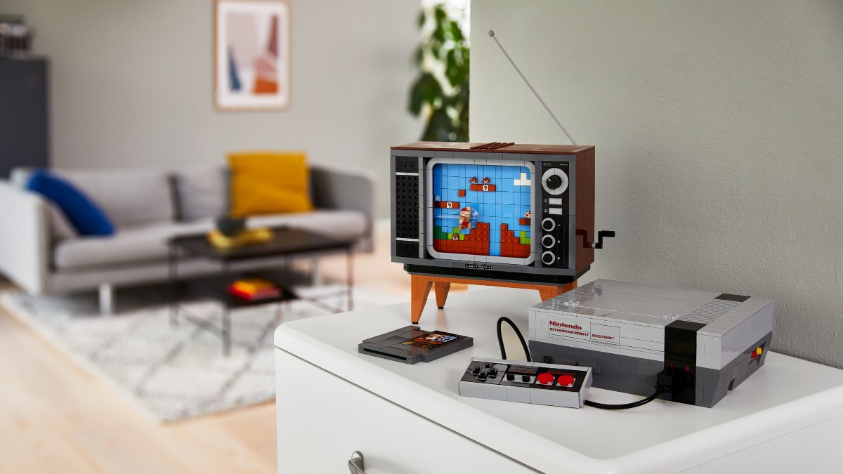 LEGO Super Mario 71374 Nintendo Entertainment System gets a speed run upgrade