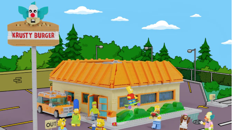Talk about fast food, a Simpsons LEGO Ideas project has hit 10,000 supporters