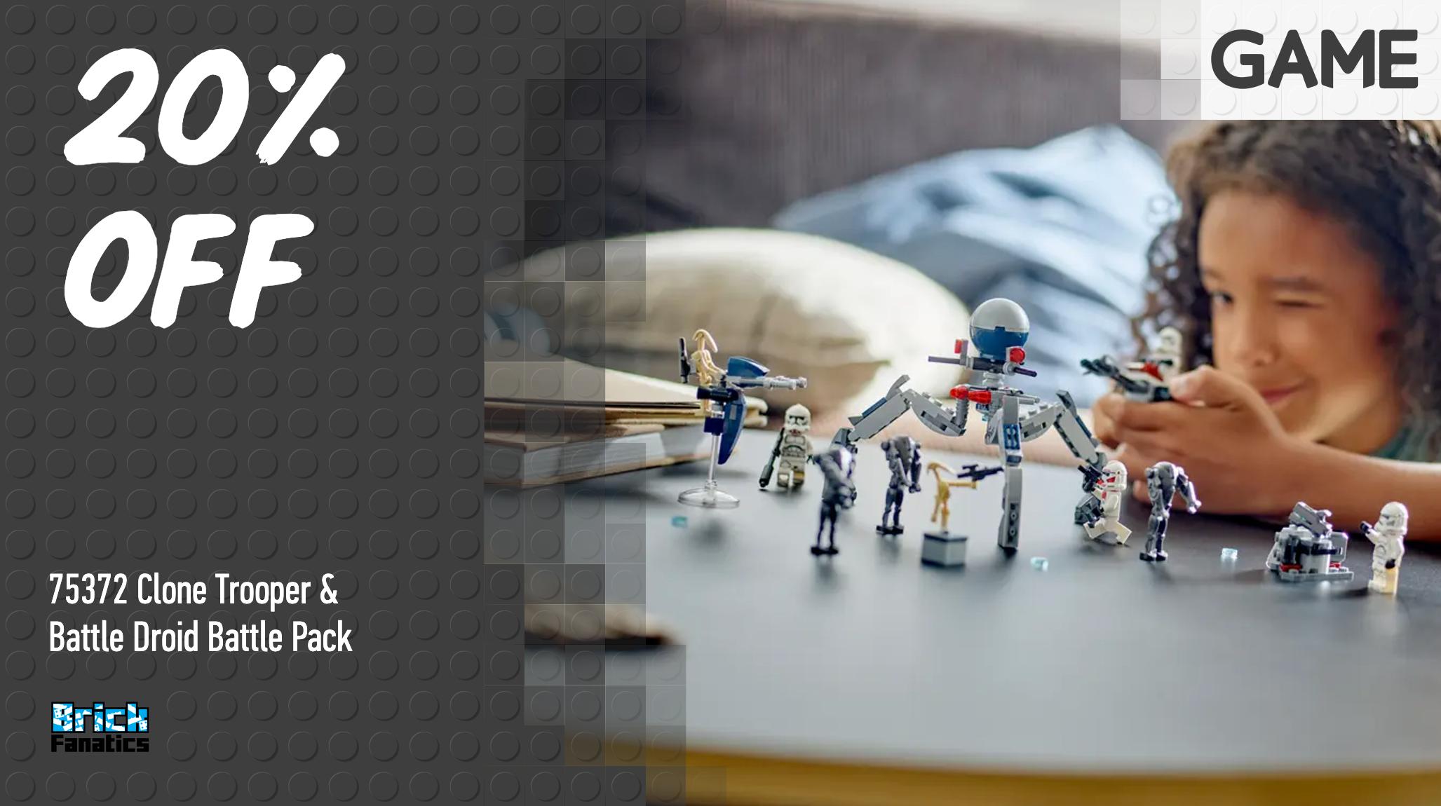 Stock up on LEGO Star Wars Clone Trooper & Battle Droid battle packs for less