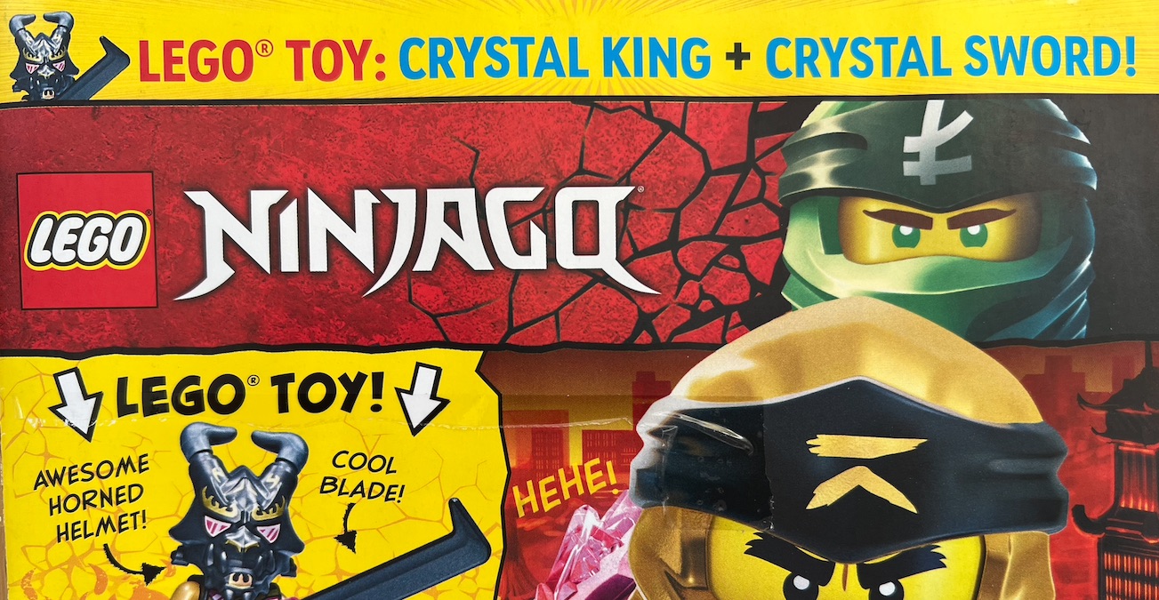 First official LEGO magazine in the UK begins switch to paper bag gifts