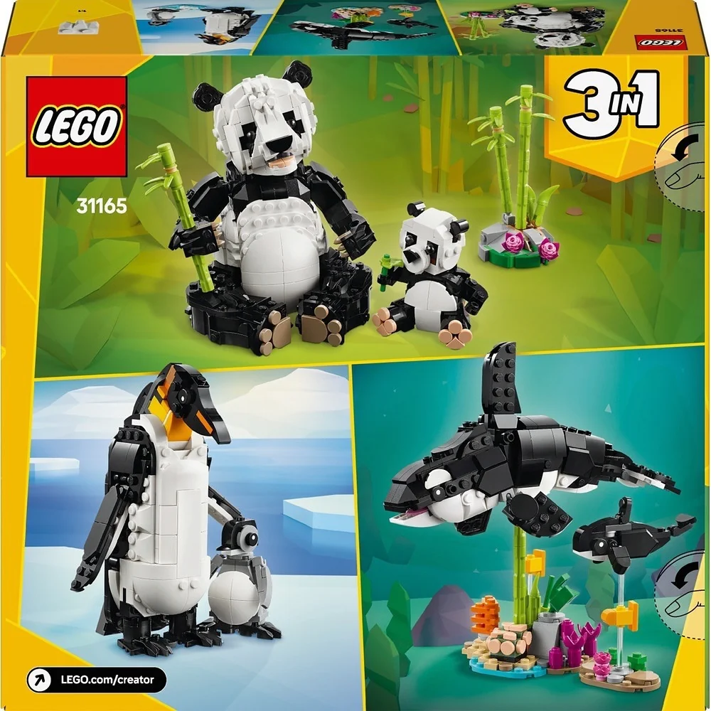 LEGO Creator 3 in 1 31165 Wild Animals Panda Family 5