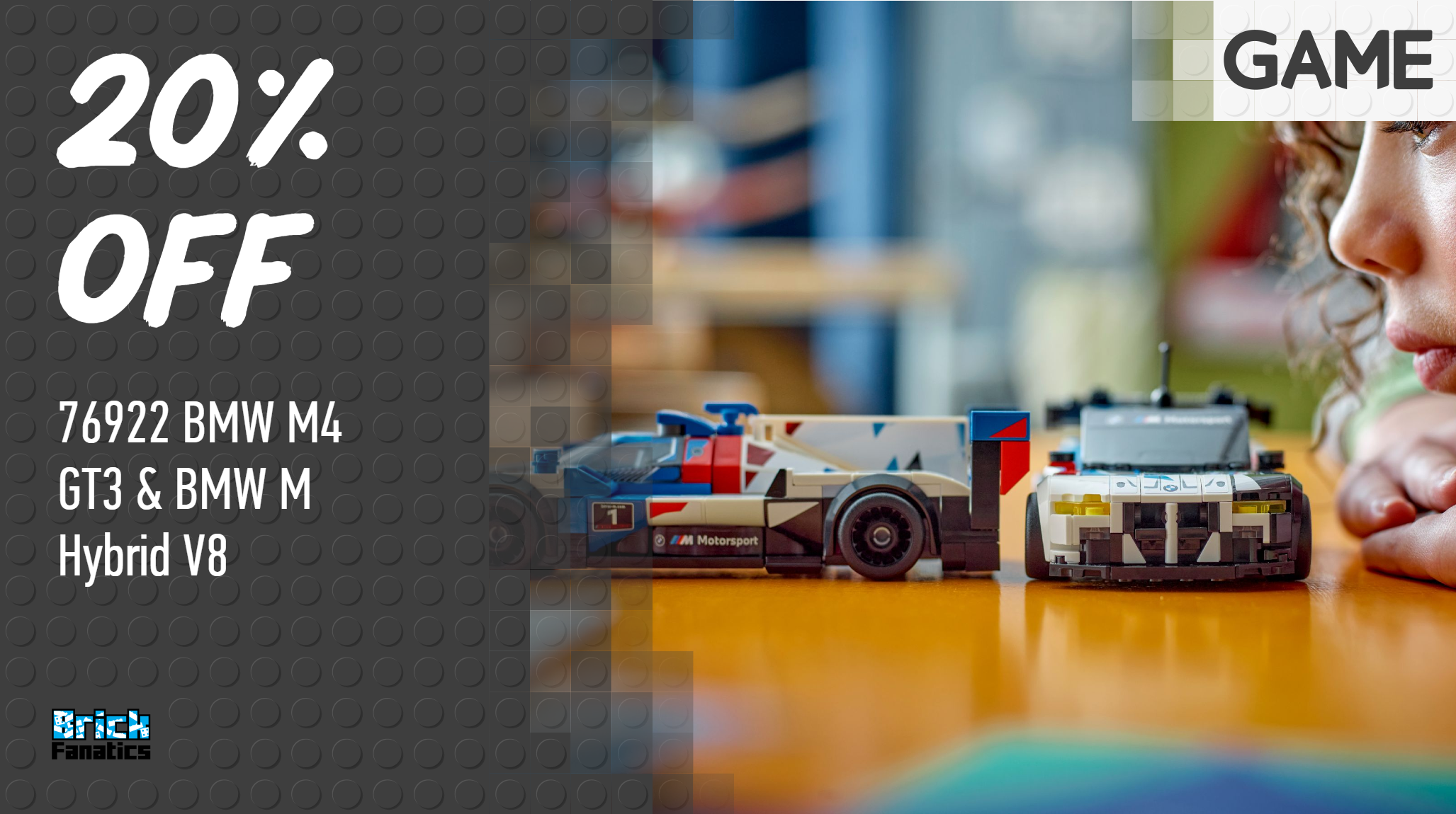 Lowest price yet on the latest LEGO Speed Champions duo