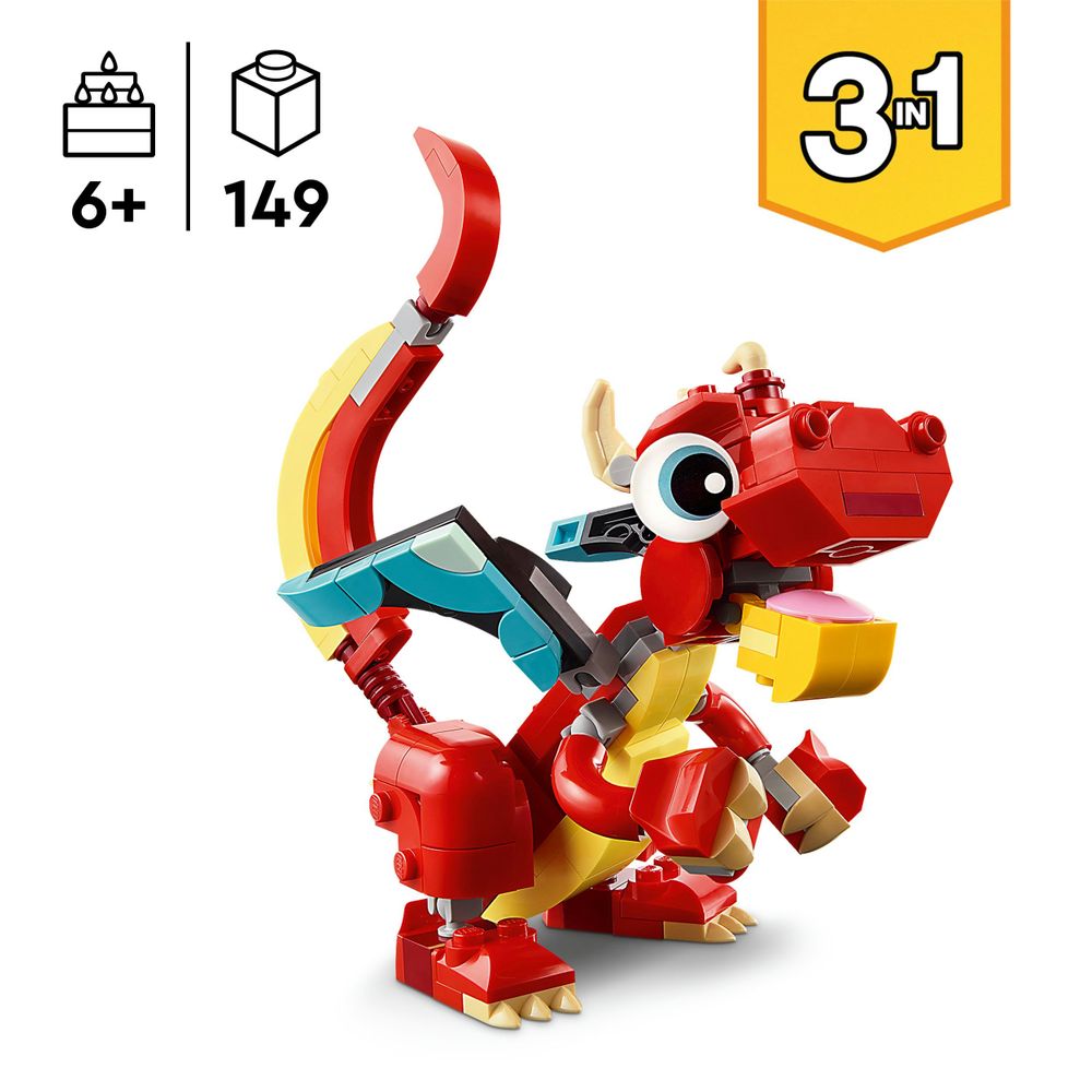 31145 LEGO Roter Drache 3