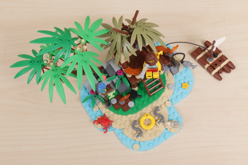 LEGO Ideas 40566 Ray the Castaway gift with purchase review 13 1024x683
